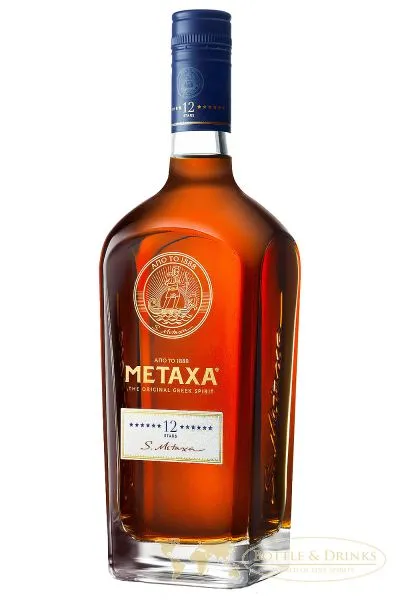 Metaxa 12* Sterne 12 Jahre alt 0,7 Liter