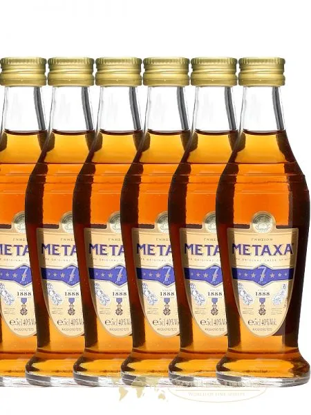 Metaxa 7-Sterne Mini Edition 6er Pack ( 6 x 5 cl)