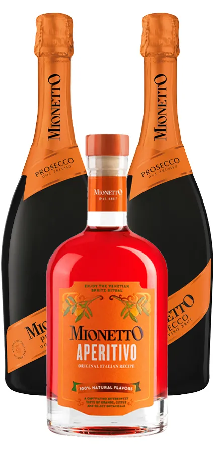 Mionetto Prosecco & Aperitivo 3er Paket