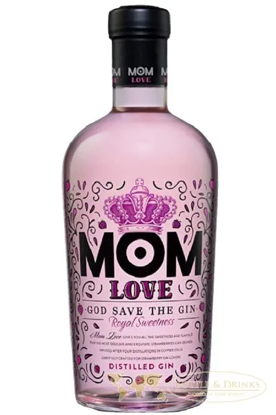 Mom LOVE PINK Gin England 0,7 Liter