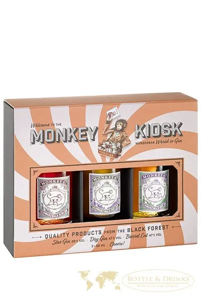 Monkey 47 Schwarzwald KIOSK 3 x 0,05 Liter