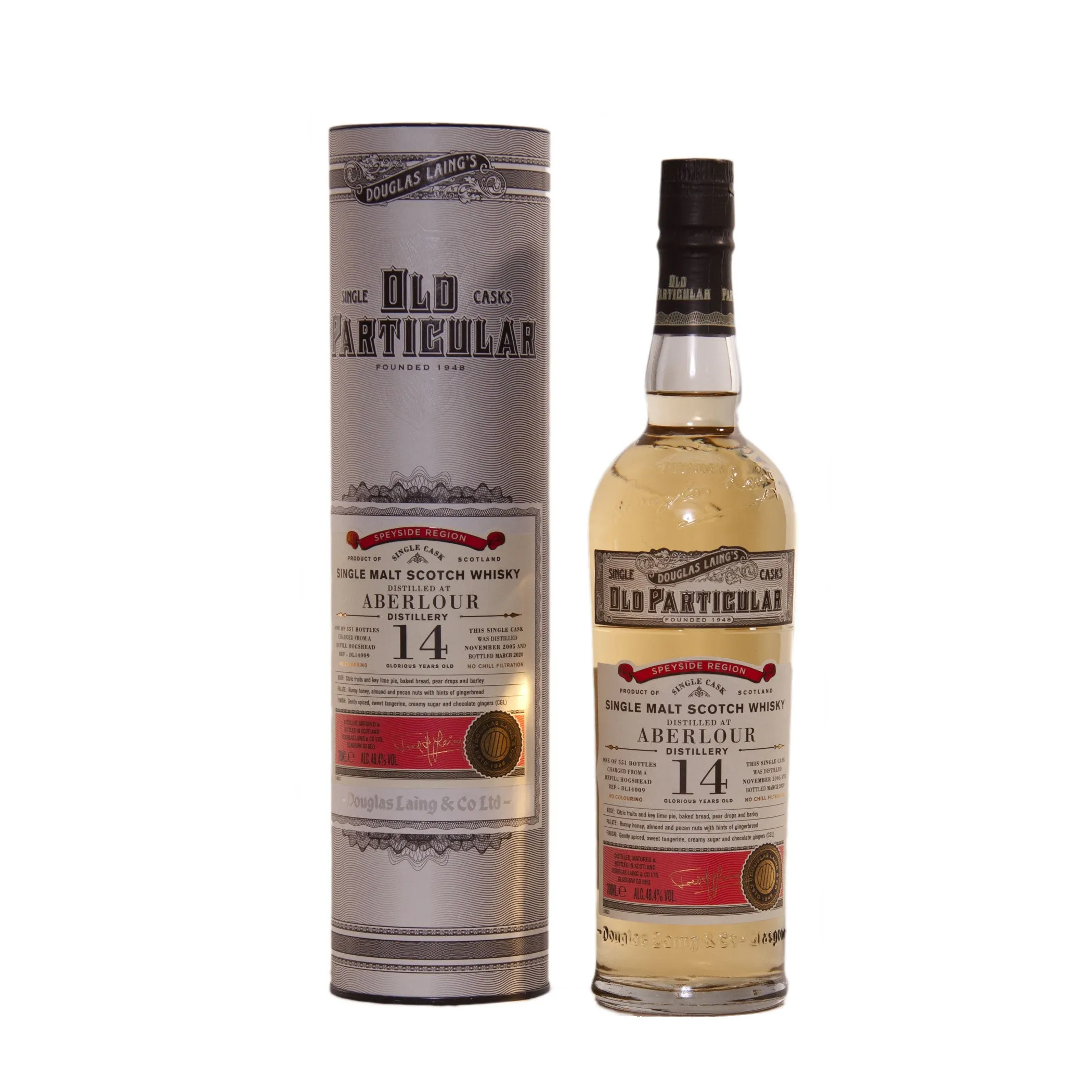 Aberlour 14 Jahre OLD PARTICULAR #DL14009
