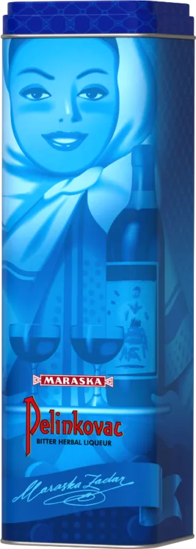 Pelinkovac Metal Box - Kräuterlikör Geschenkdose - Kroatien