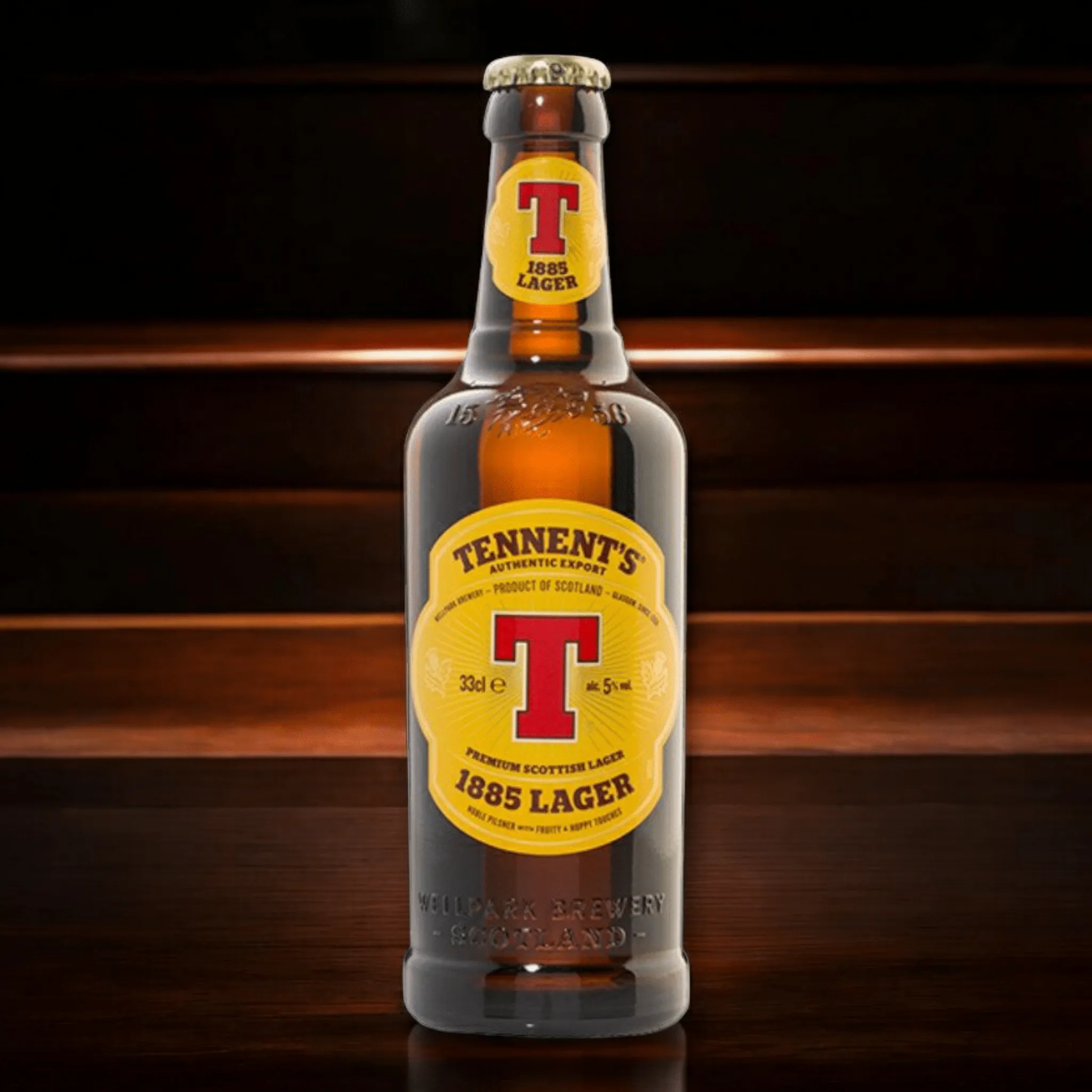 Tennent's Lager 1885 – Ein Klassiker Bier aus Schottland 5% Vol.