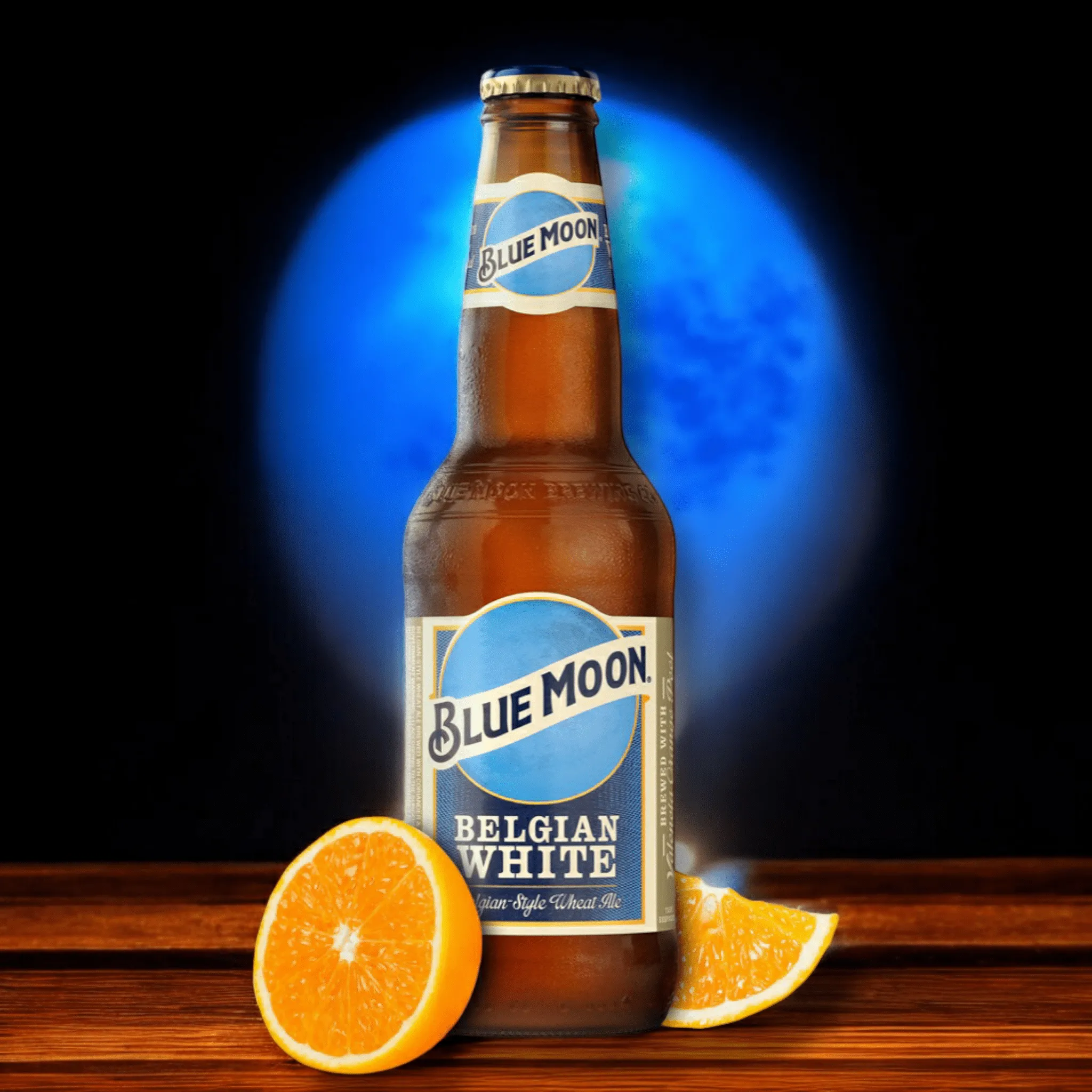 Blue Moon Craft Beer 0,33l - Amerikanisches Bier im belgischen Weißbier-Stil mit 5,4% Vol.