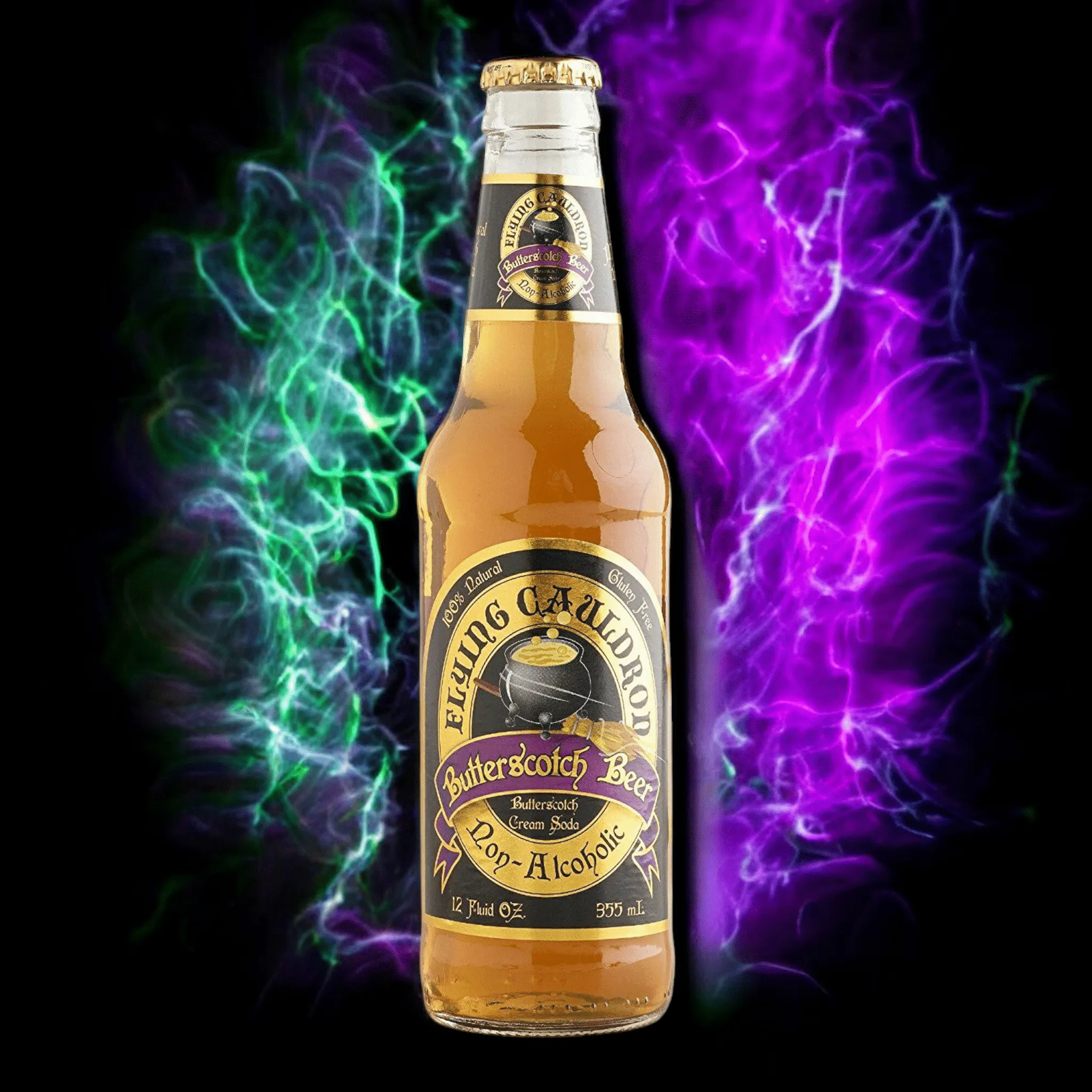 Harry Potter Butterscotch Beer Cream Soda 0,33l– Alkoholfrei & Magisch Lecker.