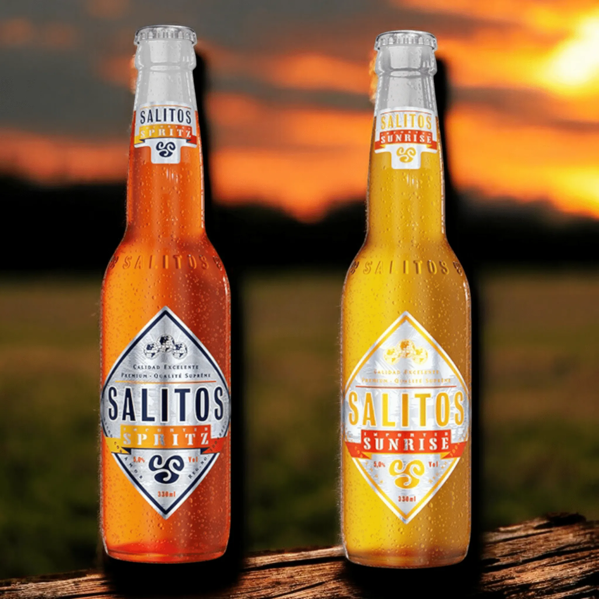 SALITOS Mixangebot – Sunrise & Spritz 0,33l Sommerfeeling im Doppelpack!