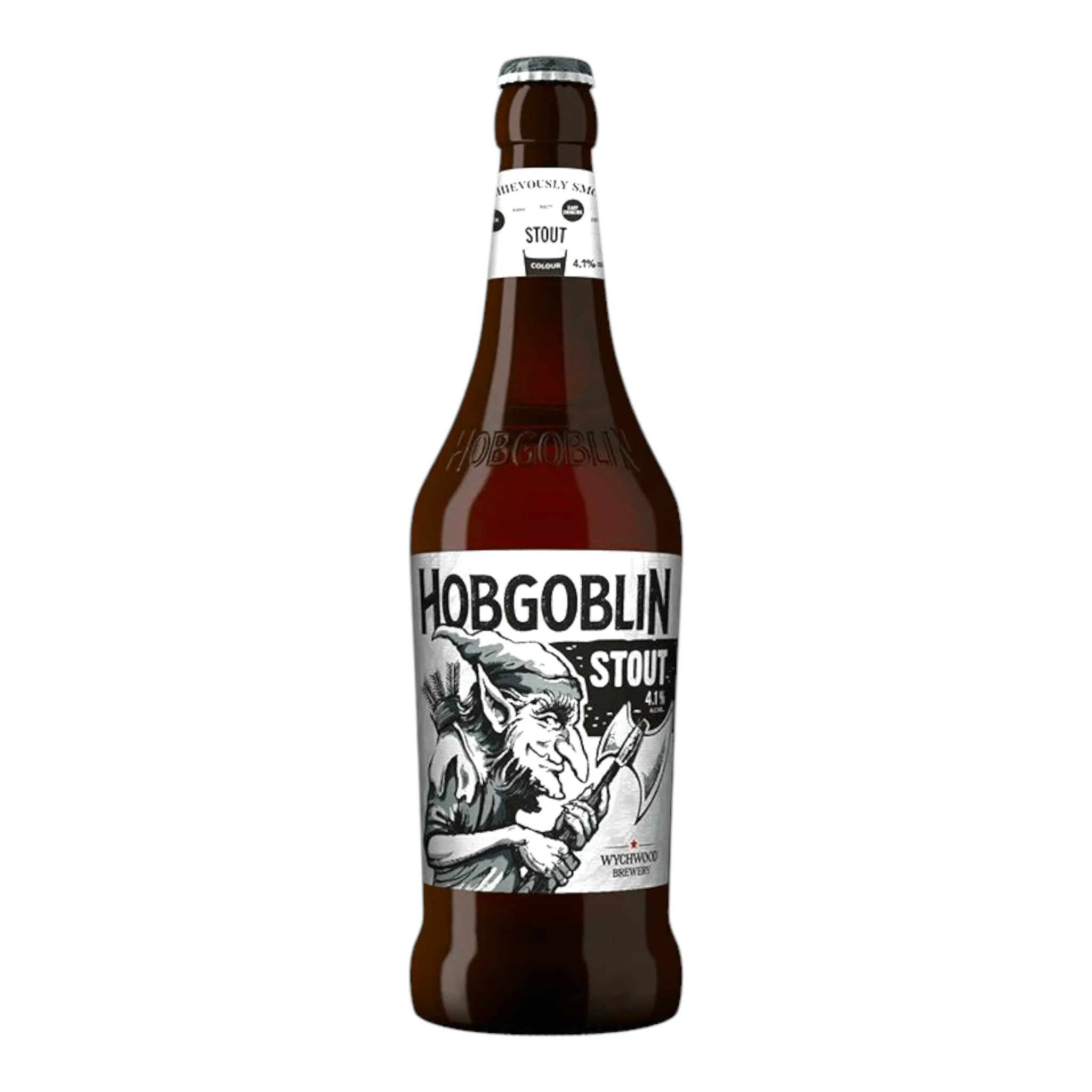 Wychwood Hobgoblin Stout 0,5l mit 4,1% Vol.