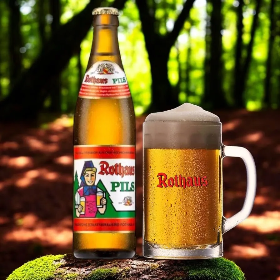 Rothaus Tannenzäpfle Pils 0,5l mit 5.1% Vol.