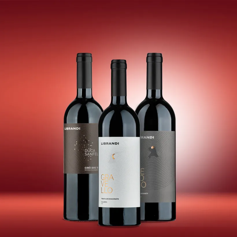 "Rotes Kalabrien:" 3 kalabrische Rotweine im Paket