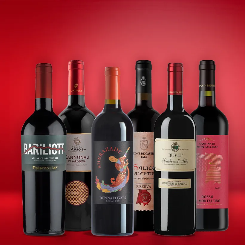 Rotweinreise durch Italien