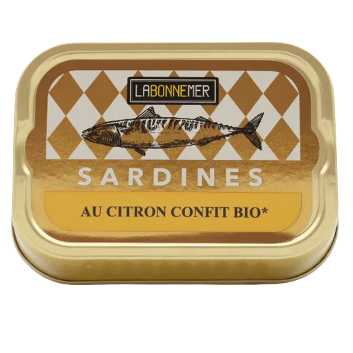 La Bonne Mer - Sardinen "au Citron Confit" BIO