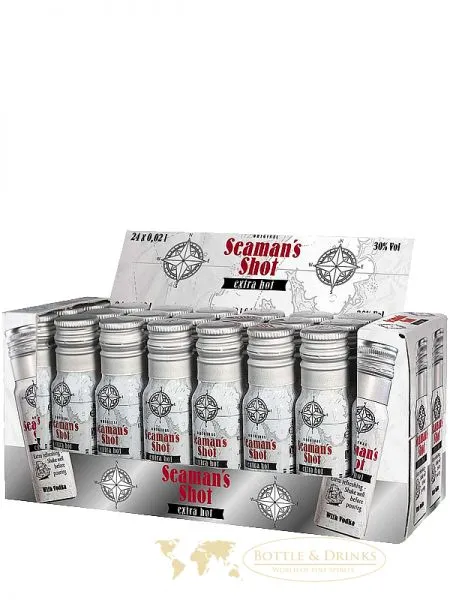 Seamans Shot Extra Hot Box 24 x 0,02 Liter