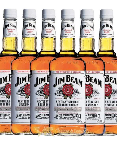 Jim Beam Bourbon Whisky USA 6 x 0,7 Liter