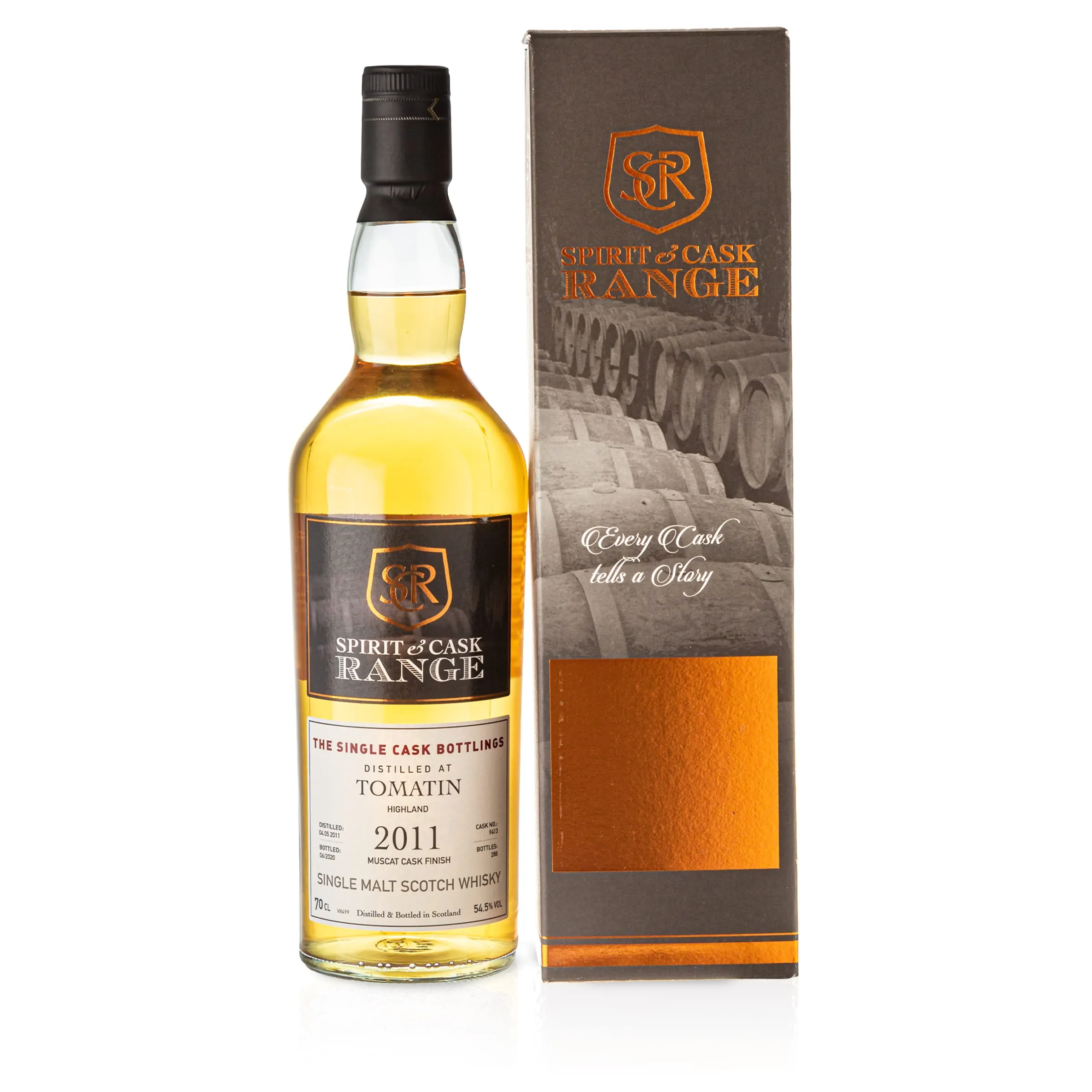 S&C Range Tomatin 2011/2020 54,5% Muscat Cask Finish #9413