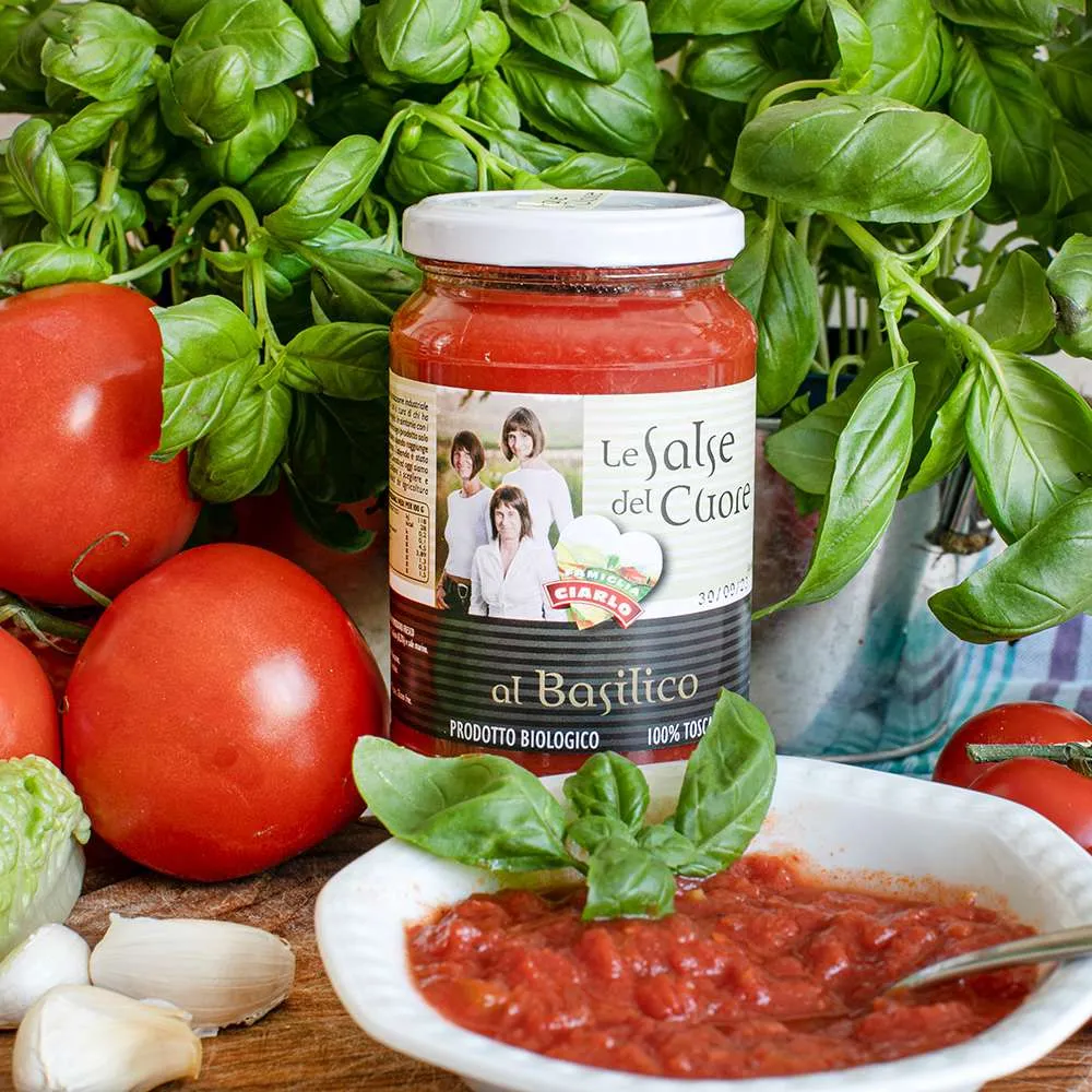Salsa al Basilico Bio (Belfiore) 340 g