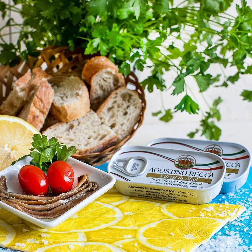Filetti di Alici, Sardellenfilets (Recca) 50 g