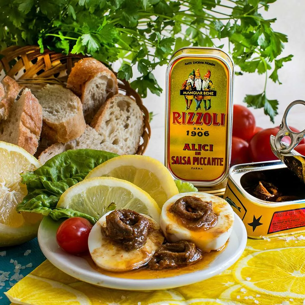 Sardellen in pikanter Soße (Rizzoli) 90 g