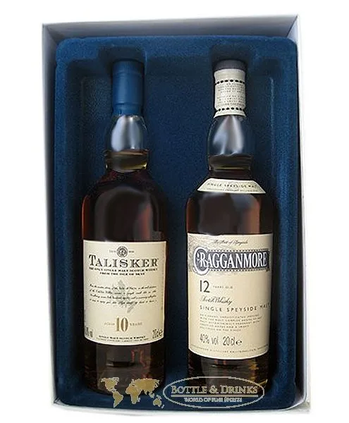 Talisker & Cragganmore Collection 2 x 0,2 Liter in Geschenkpackung