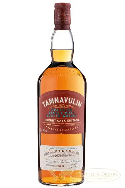 Tamnavulin Speyside Single Malt SHERRY CASK Whisky 0,7 Liter