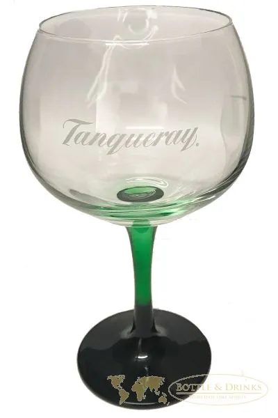 Tanqueray Ballon Gin Gläser mit Schriftzug ohne Eichstrich 6 Stück