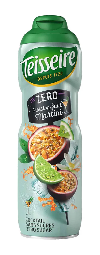Teisseire Sirup Passion Fruit Martini Cocktail alkoholfrei 0,6l