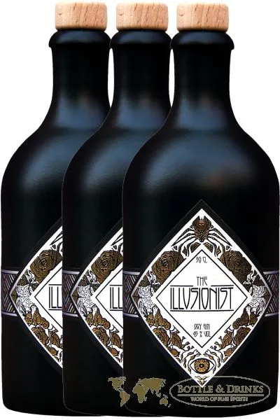 The Illusionist Dry Gin 3 x 0,5 Liter