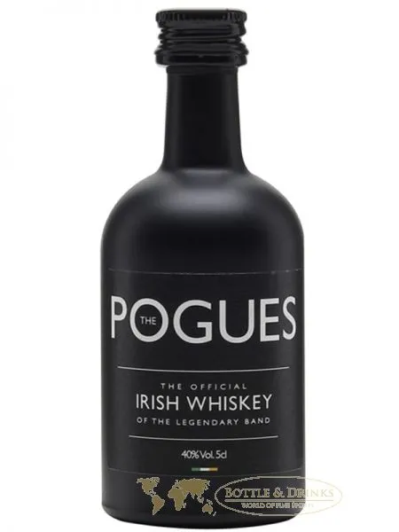 The Pogues Irish Whiskey 0,05 Liter Miniatur