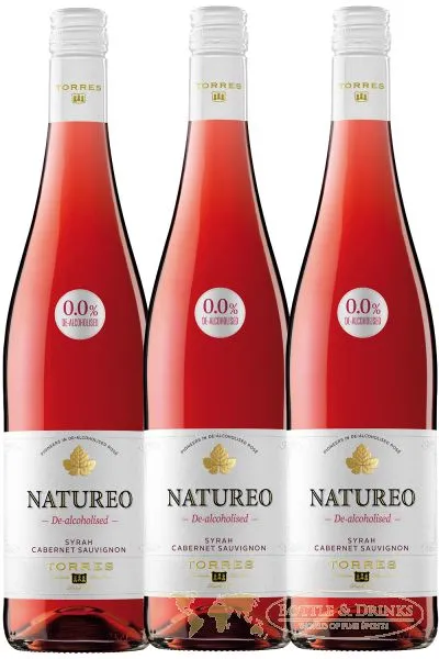 Torres Miguel Spanien NATUREO Alkoholfrei ROSE Wein 3 x 0,75 Liter