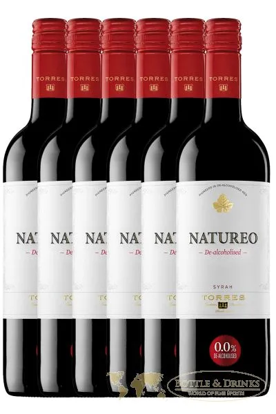 Torres Miguel Spanien NATUREO Alkoholfrei ROT Wein 6 x 0,75 Liter