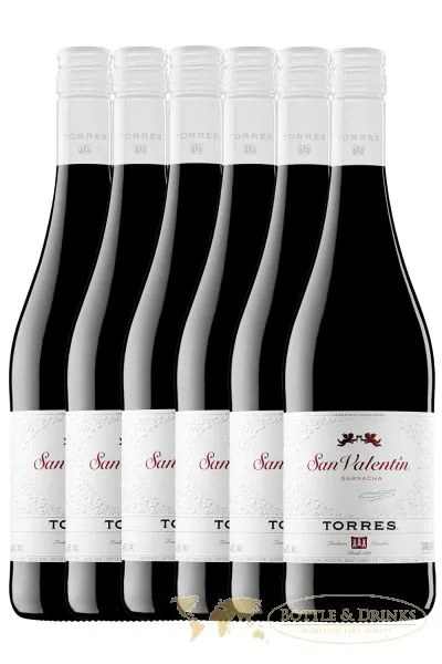 Torres Miguel Spanien SAN VALENTIN Rotwein 6 x 0,75 Liter