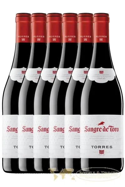 Torres Miguel Spanien SANGRE DE TORO Rotwein 6 x 0,75 Liter