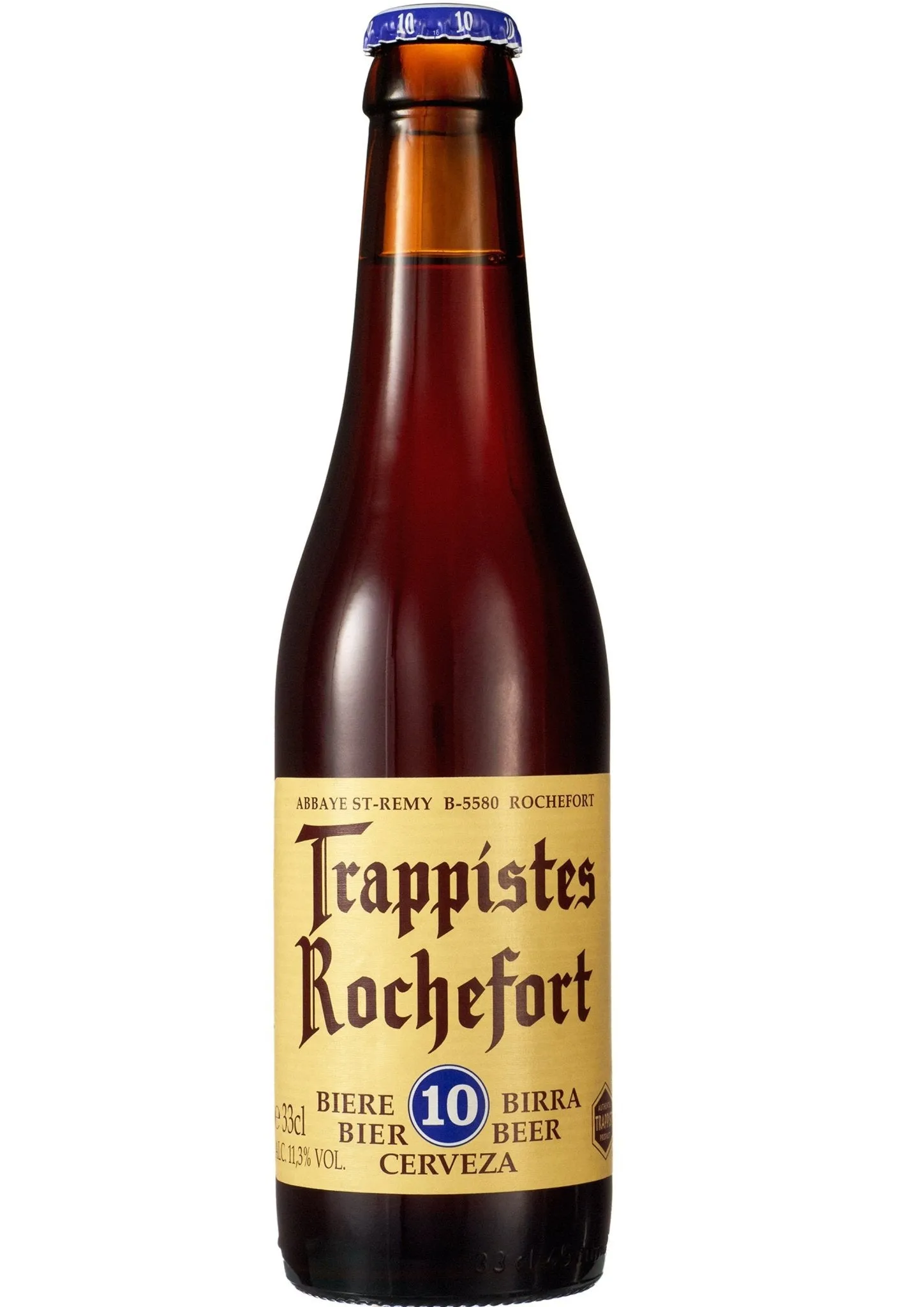 Trappist Rochefort Nr.10 0,33l- Trappistenbier aus Belgien 11,3% Vol.