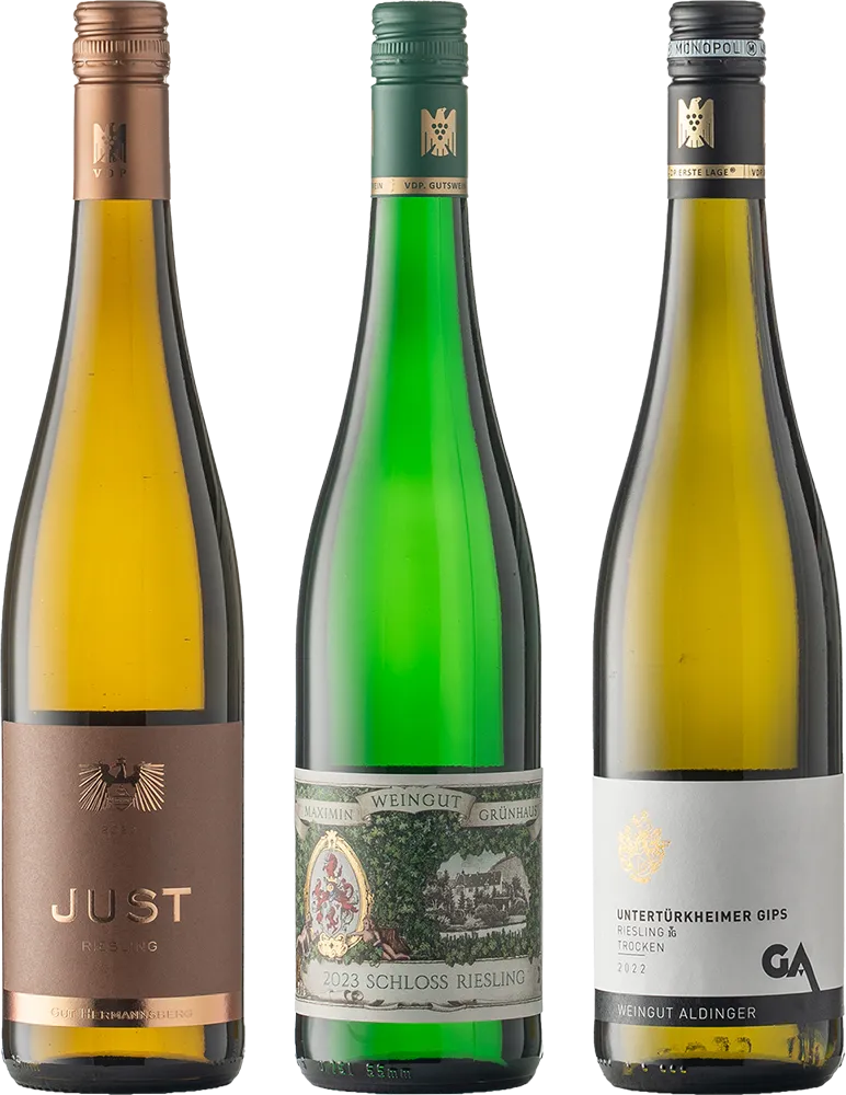 Weinset: Riesling Deutschland