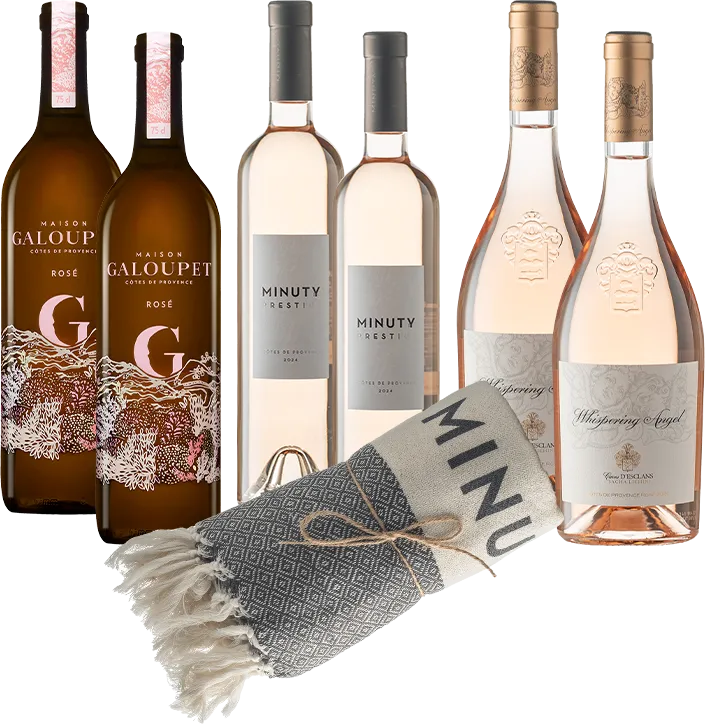 Rosé de Provence Set + Beach Towel