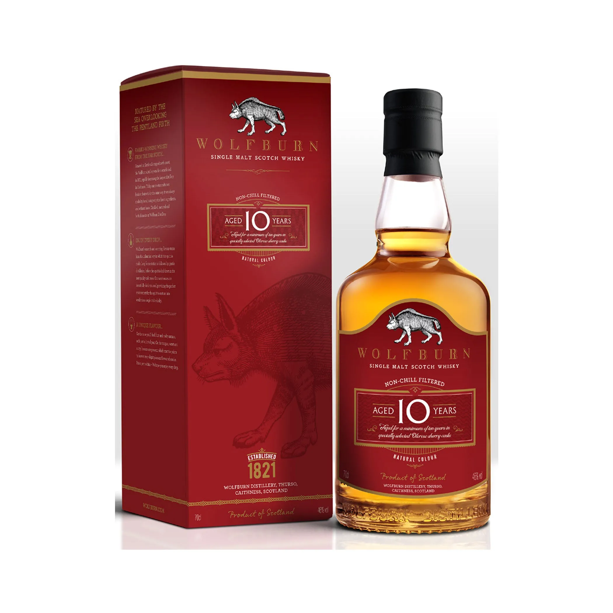 Wolfburn - Oloroso Sherry Casks - 10 Jahre