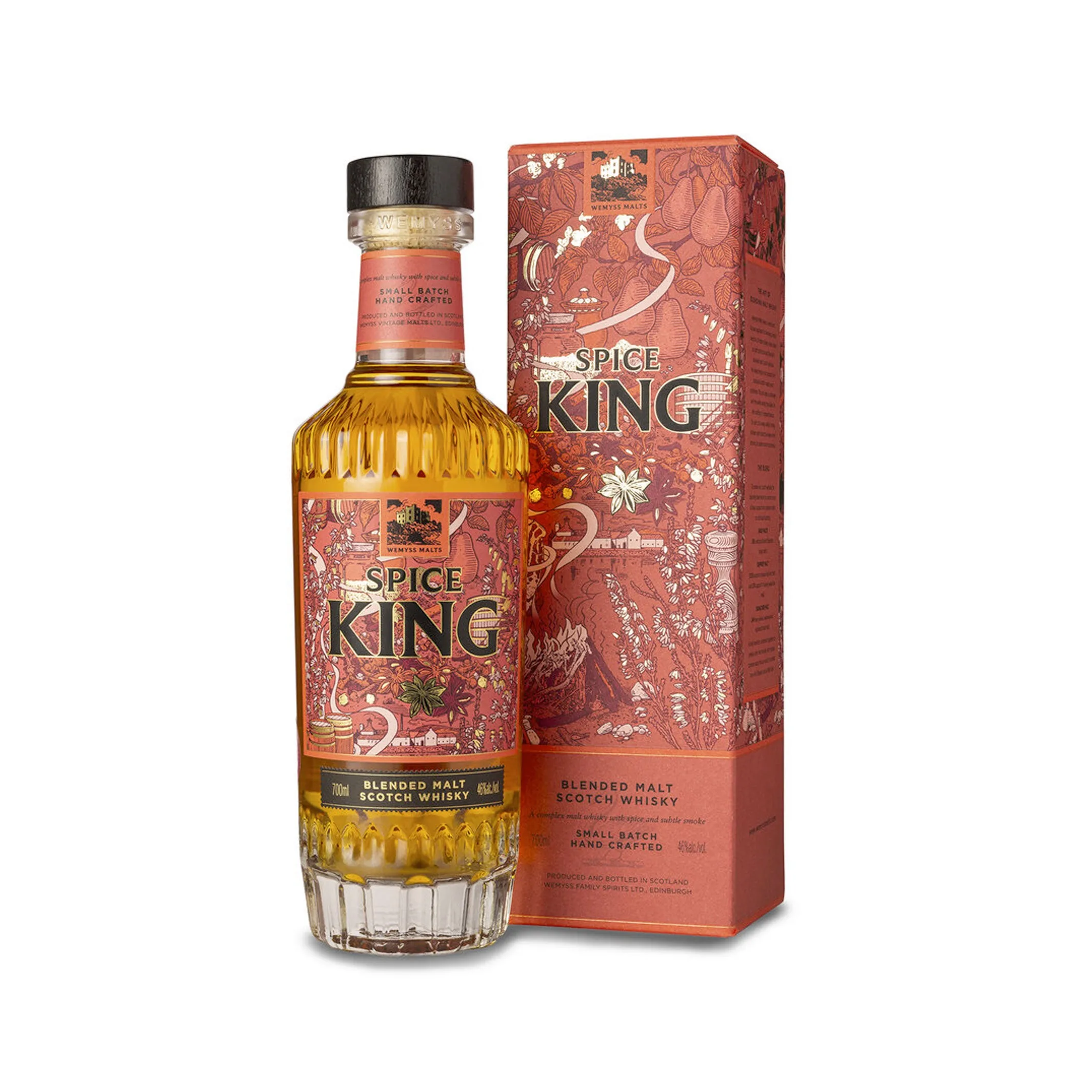 Wemyss Spice King 46% Handcrafted Scotch Malt Whisky