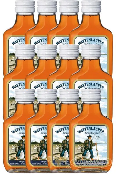Wattenläuper Taschenflasche 12 x 0,1 Liter
