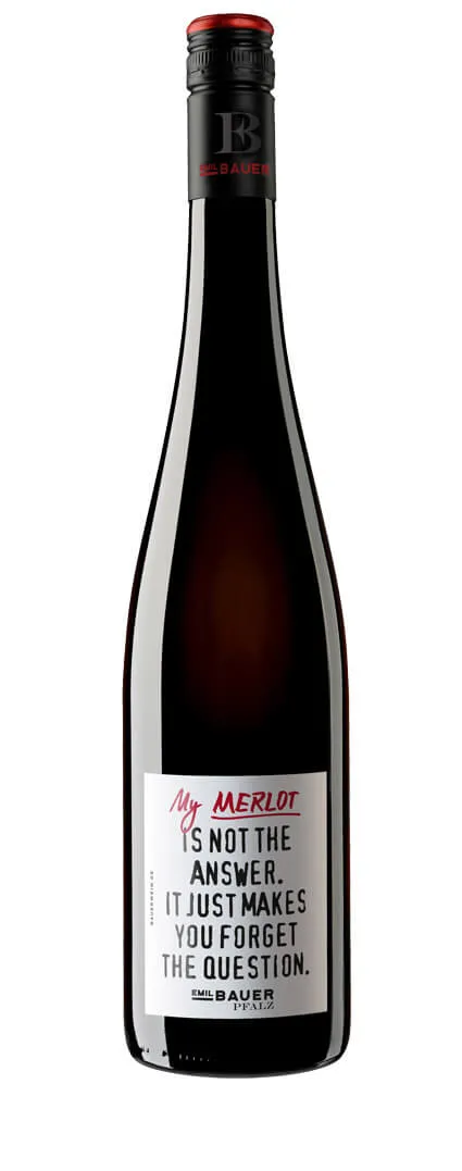Weingut Emil Bauer - Merlot THE ANSWER trocken 2022