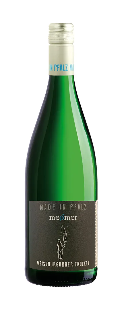 Weinhaus Meßmer - Made in Pfalz Weißburgunder trocken 2023 Liter