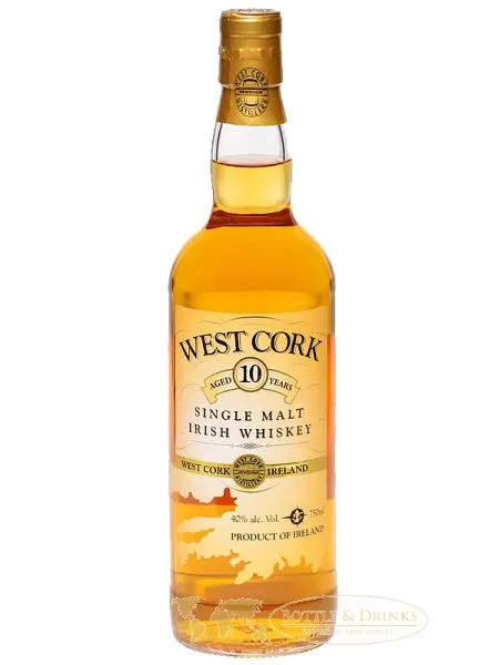 West Cork 10 Jahre Irish Whiskey 0,7 Liter