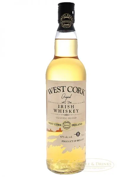 West Cork Irish BLEND Whiskey 0,7 Liter