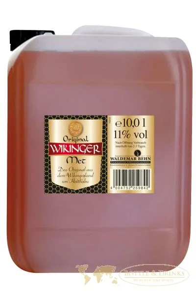 Wikinger Met Behn 10 Liter Kanister Honigwein