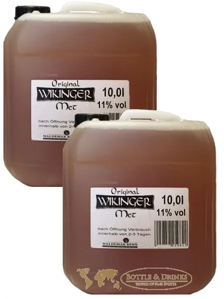 Wikinger Met Behn Honigwein 2 x 10 Liter Kanister