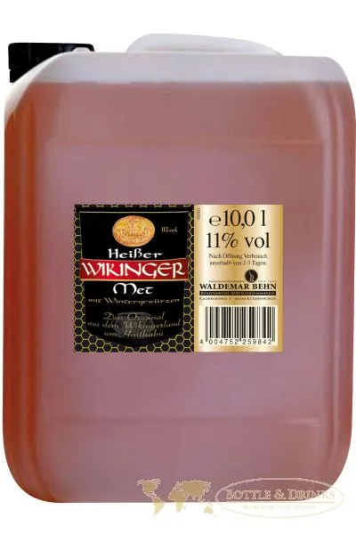 Behn Wikinger Met Heißer Wikinger Met mit Wintergewürzen 10,00 Liter Kanister