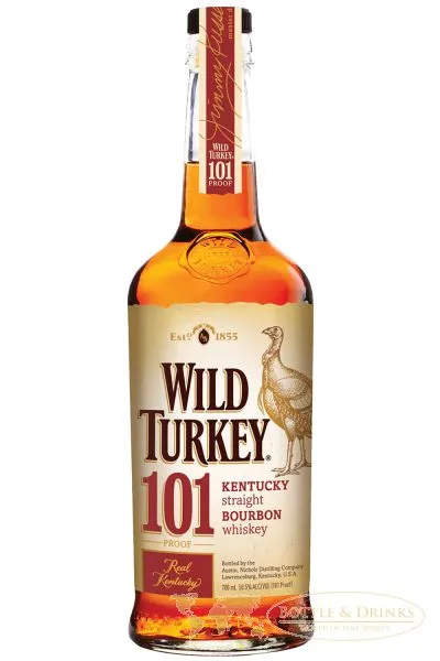 Wild Turkey 101 Proof Bourbon Whiskey 1,0 Liter