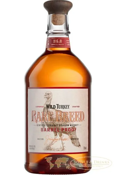 Wild Turkey -RARE BREED- 116,8 Barrel Proof Bourbon Whiskey 0,7 Liter