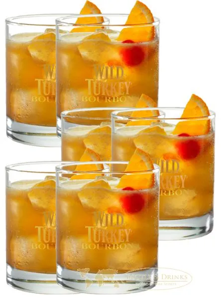 Wild Turkey Tumbler Gläser 6 Stück