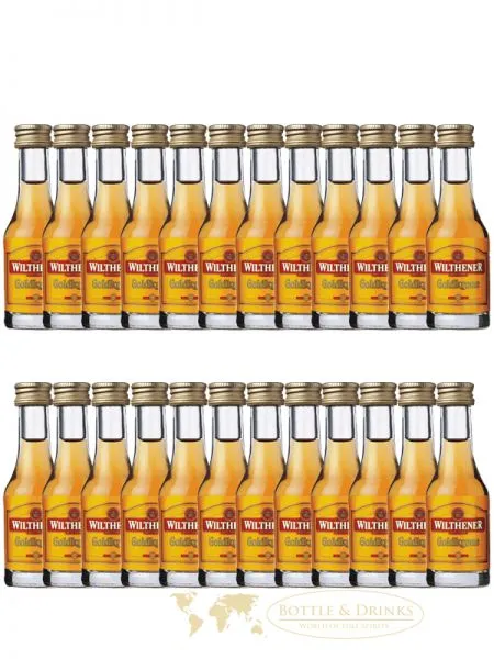 Wilthener Goldkrone (28% Vol) 24 x 0,02 Liter Minis