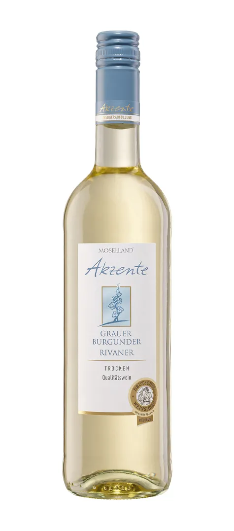 Winzergenossenschaft Moselland - Akzente Grauburgunder & Rivaner trocken 2024